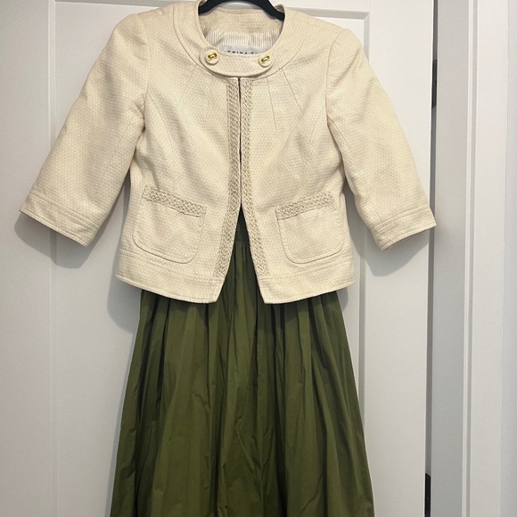 Trina Turk Cream Tweed Blazer - Picture 13 of 16